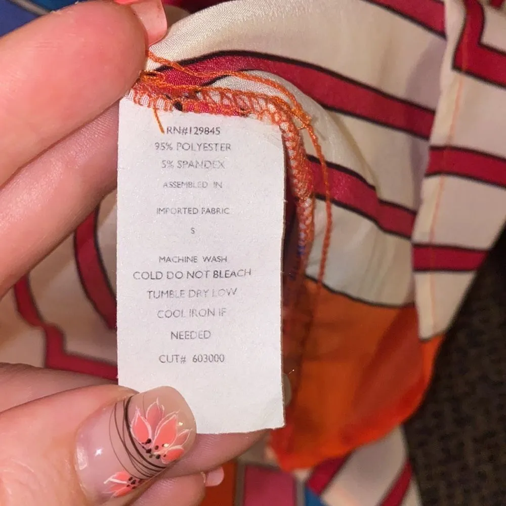 ✨HP✨Striped High Low Dress✨ - Image 5