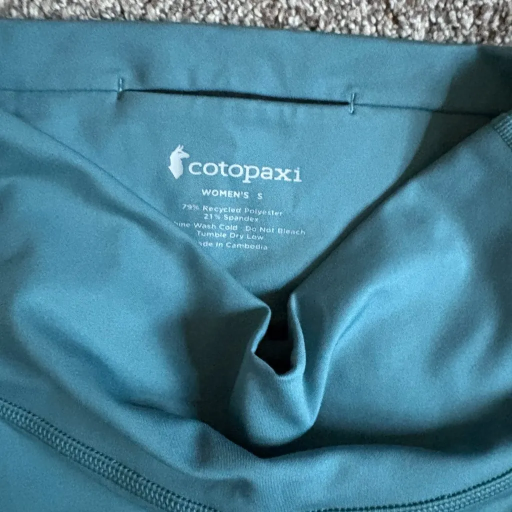 Cotopaxi Mariposa Colorblock Leggings Athletic Running Yoga Womens Small - Image 3