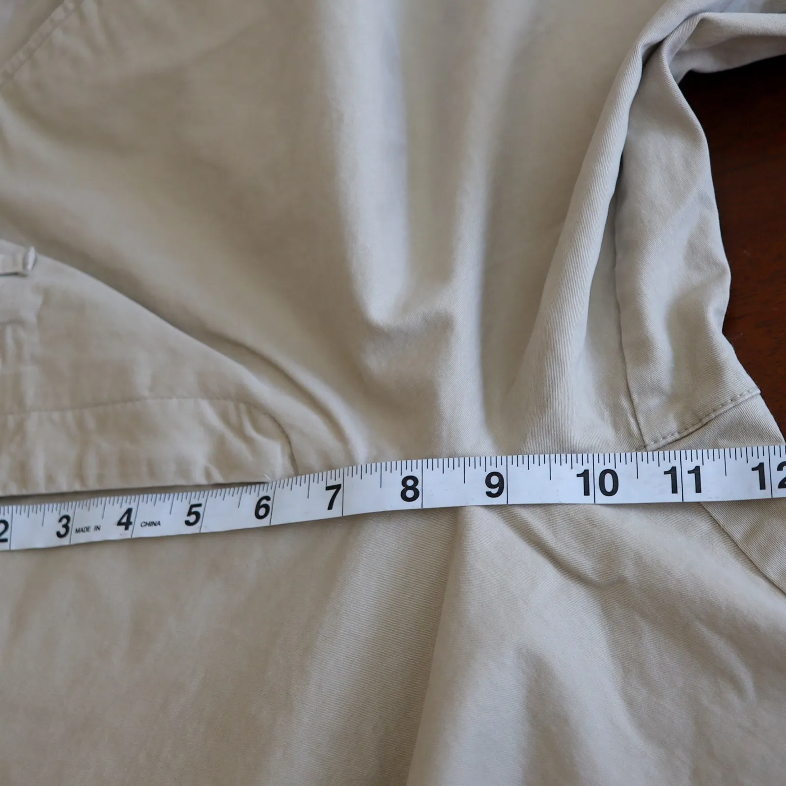 Tommy Hilfiger Hampton‎ Khaki Pants Straight Leg Chino Career Women's Size 14 - Image 10