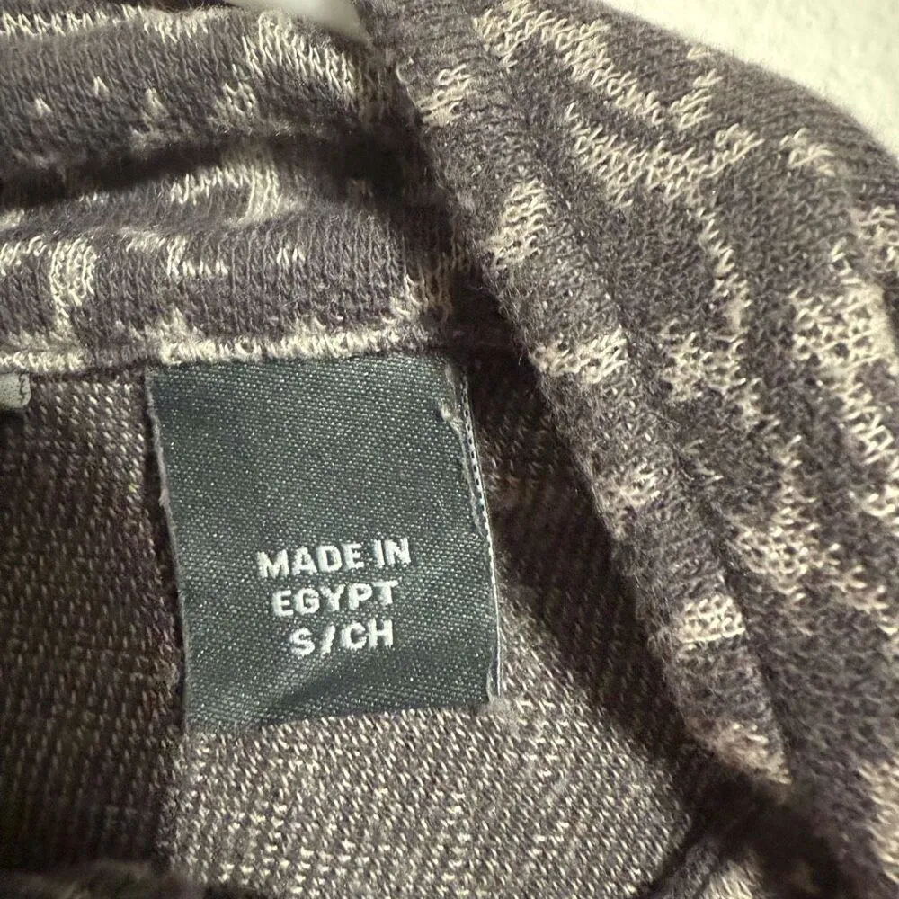 Eddie‎ Bauer women’s small one/4 zip abstract floral pullover ￼ - Image 4