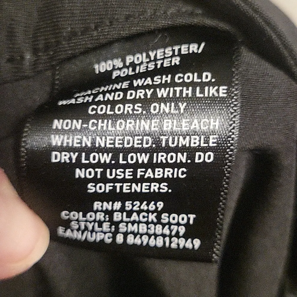 NWOT Swiss Tech Black Soot 32x30 Polyester Pants Size 32 - Image 6