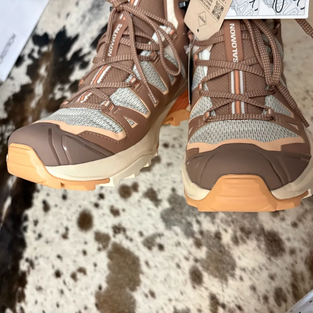 SALOMON X Ultra 360 Edge‎ Mid Boot In Shortbread Women's Size 10 NWT - Image 9