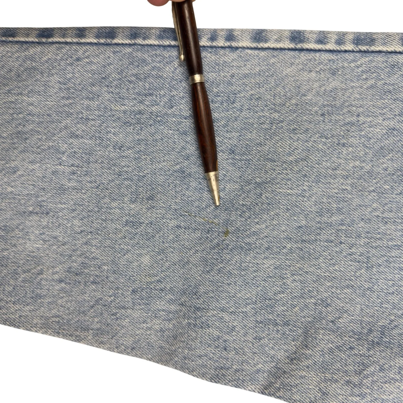 Vintage GAP Reverse Fit Women's 8R High Rise Tapered Jeans Light Wash Early 90s - Image 8