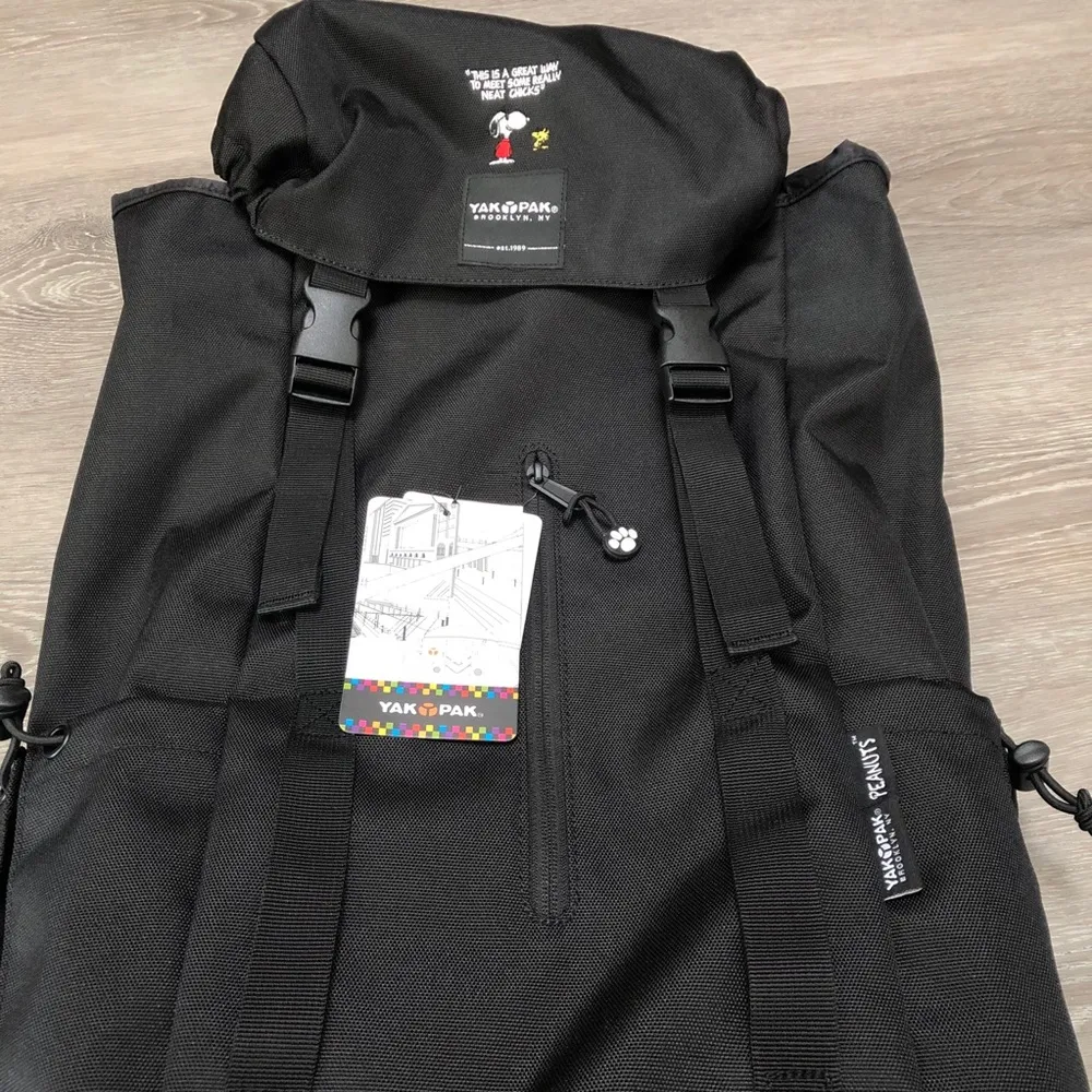 RARE YAKPAK x PEANUTS SNOOPY HEAVY DUTY BACKPACK - Image 9