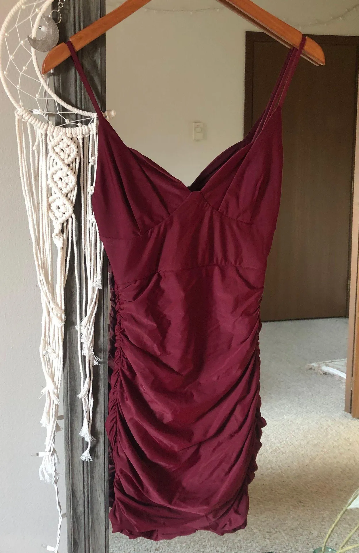 Tiger Mist Ruched Bodycon Dress - Image 5
