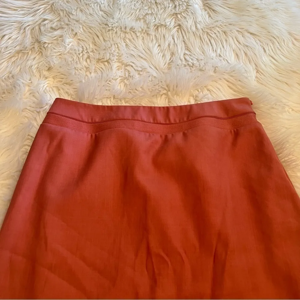 Kasper Pencil Skirt Coral PInk - Image 2