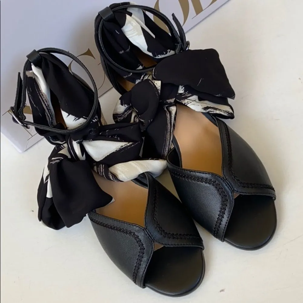 NEW Nic + Zoe leather wedge sandals - Image 5