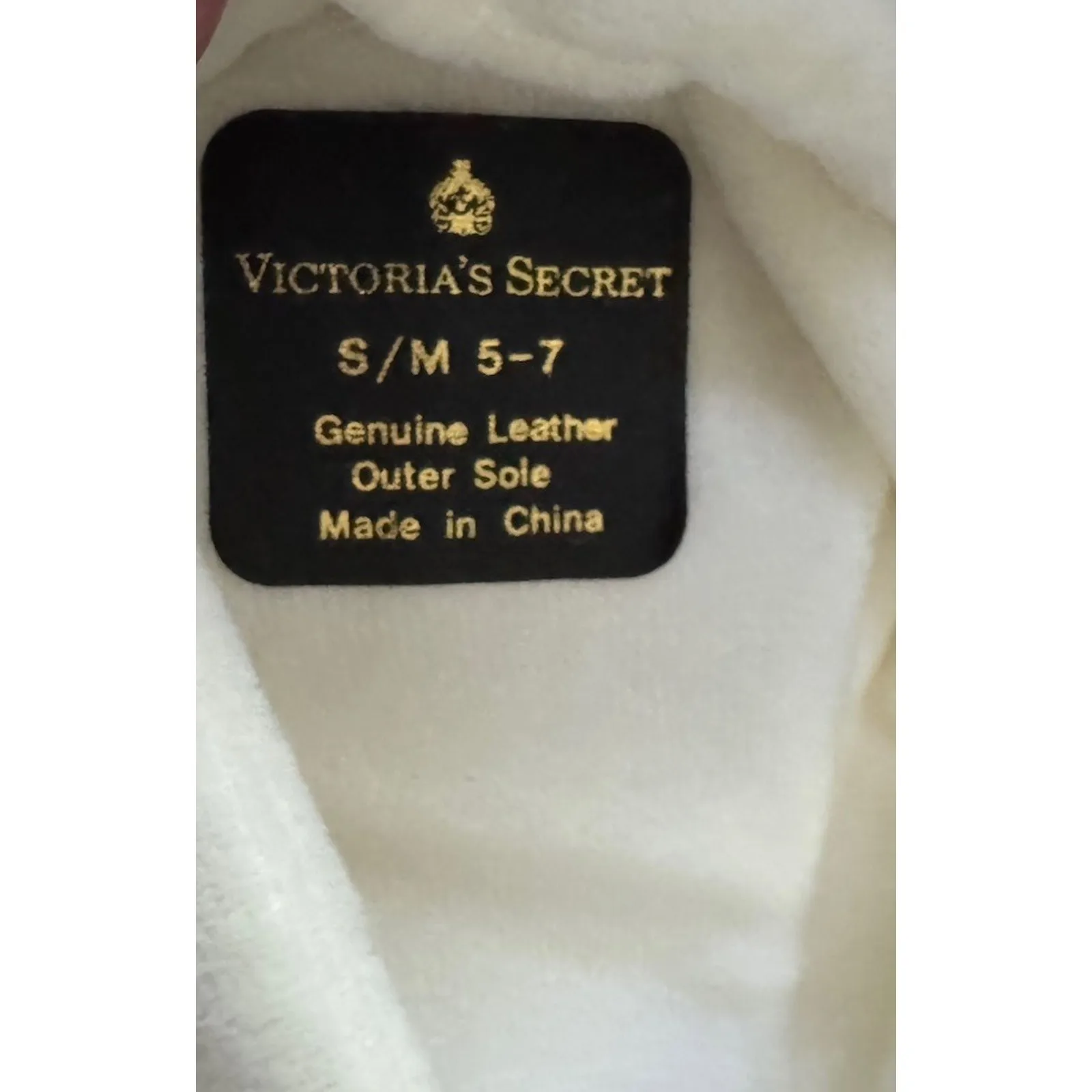 VTG (?) Victoria Secret Slippers With Bag Small Medium Size 5 - 7 Ballet Night - Image 7