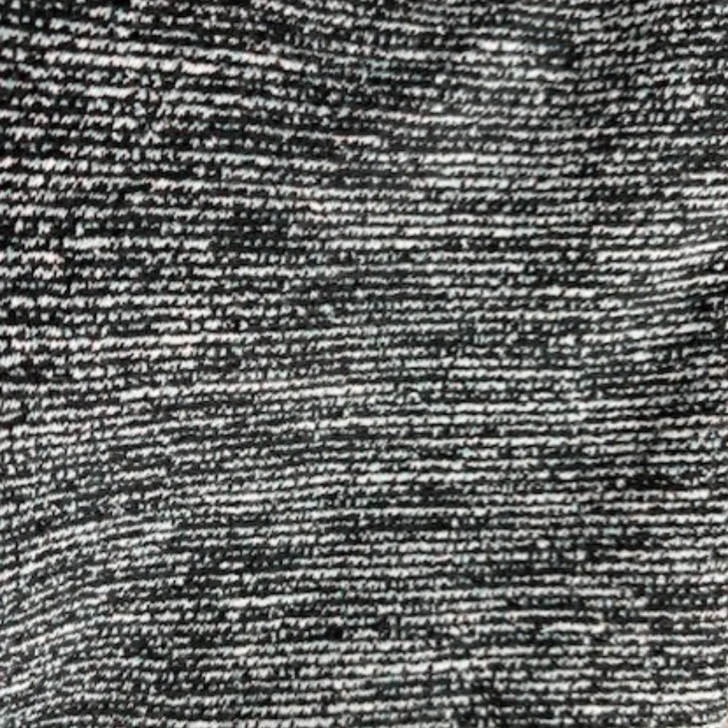 LOFT Plus 20 A Line Mini Skirt Heather Gray Ruffle Slit Pull On Shabby Chic Prep - Image 4