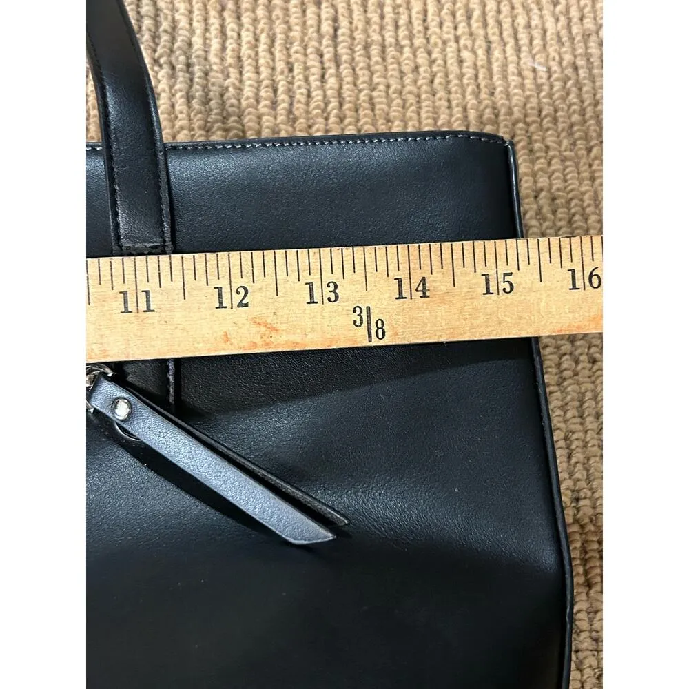 WestBronco Vegan leather Bag Grey Black Shoulder Tote Stud - Image 12