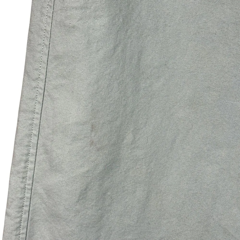 A New Day SZ 8 Wide Leg Crop Pants Stretch Hi-Rise Zip-Fly Pockets Light Green - Image 3