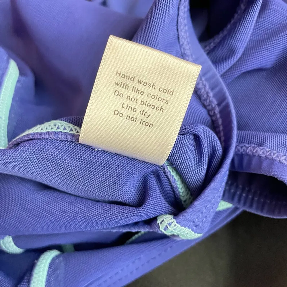 Assets Sara Blakely Spanx Push Up Underwire Slimming One Piece Swimsuit M Purple Size M - Image 14