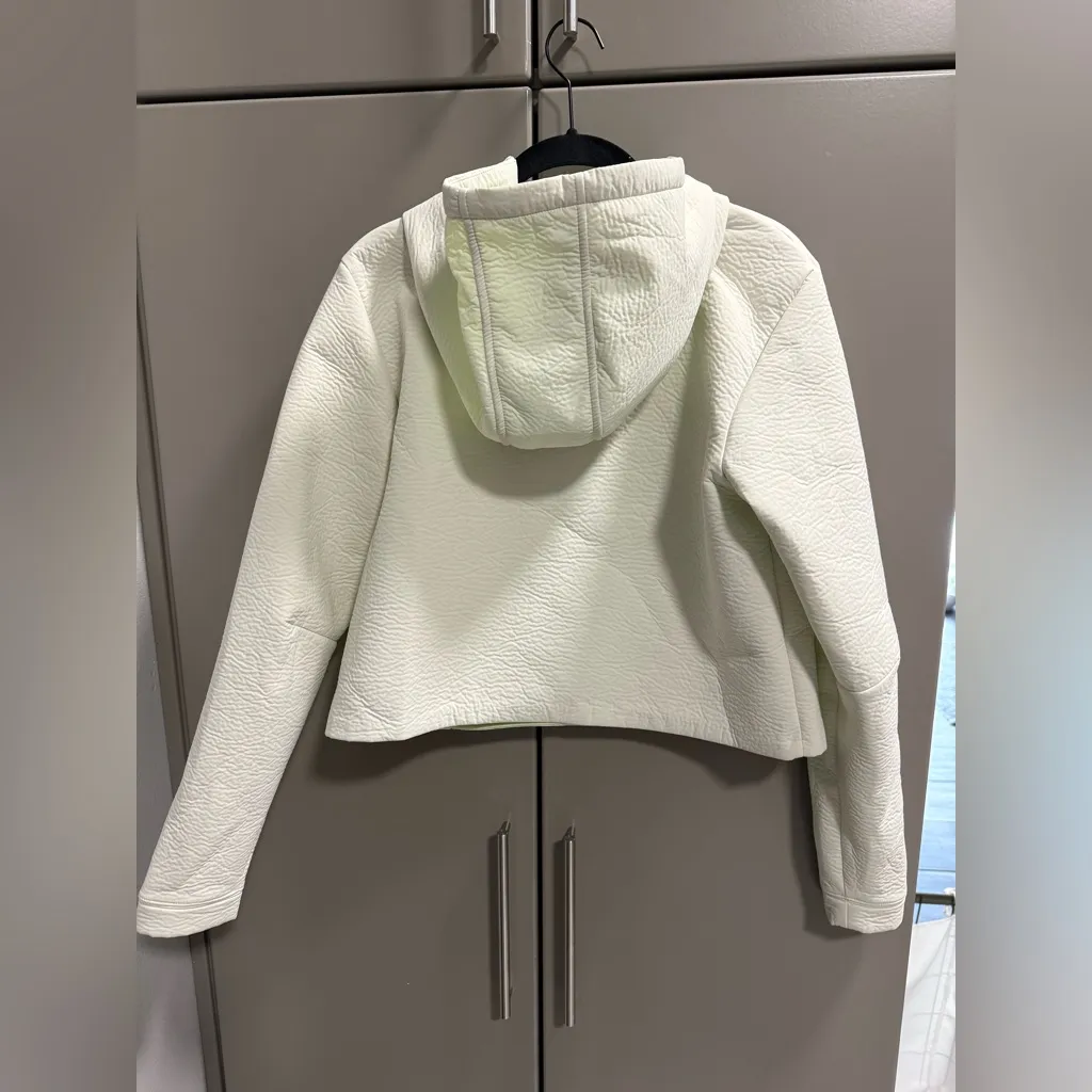 NIKE Sportswear Tech Pack Women's Hoodie Cropped Sweatshirt Phantom 930761-030! - Image 6