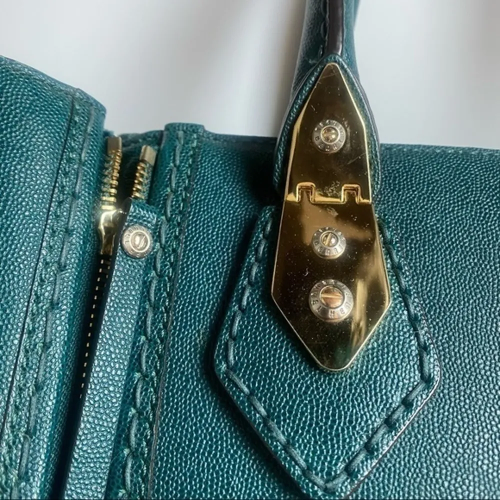 Henri Bendel • Rare Limited Edition Pebble Green A List Satchel - Image 3