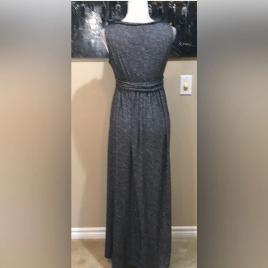 Max Studio Gray Maxi Dress - Image 2