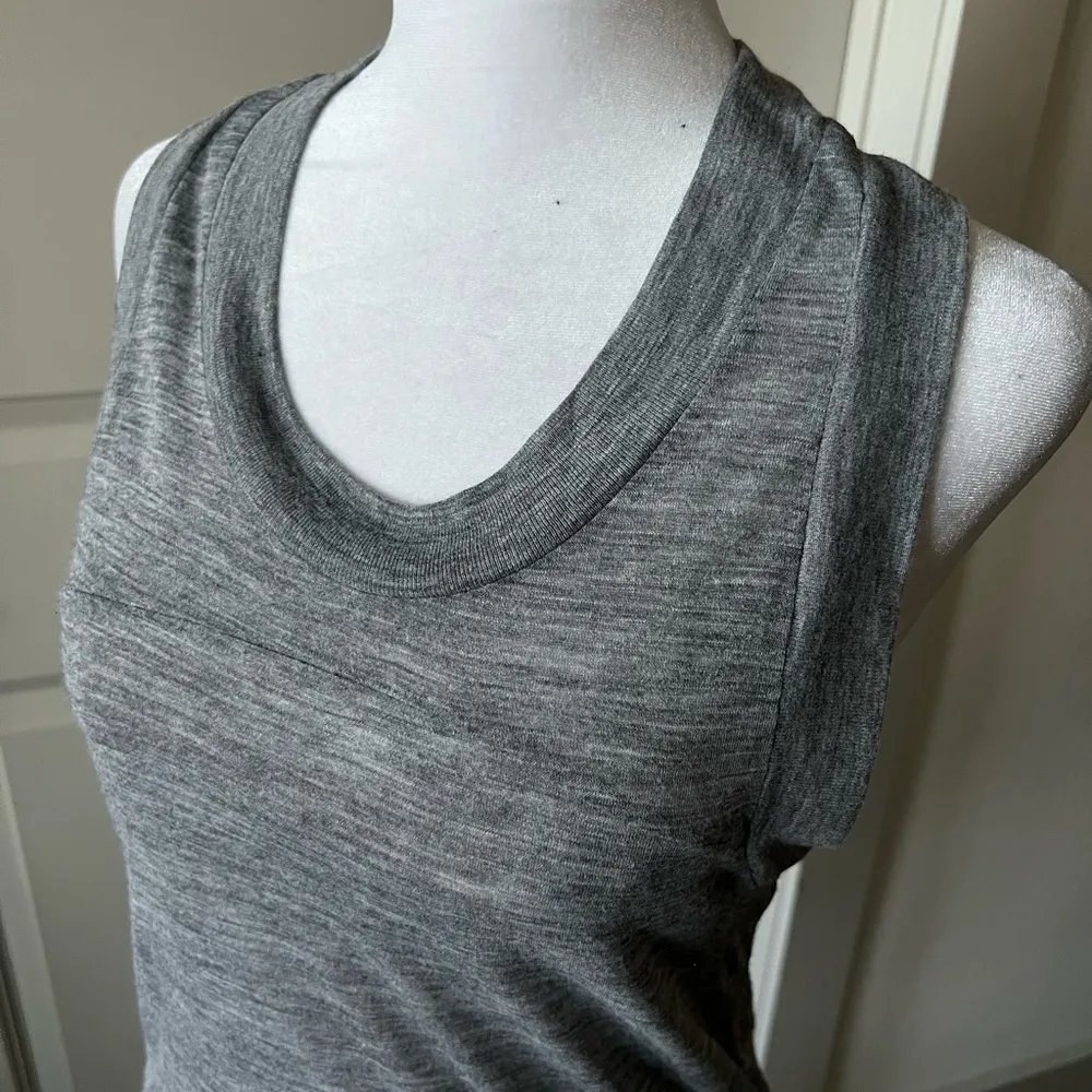 Gray Sleeveless Women's Top - Image 3
