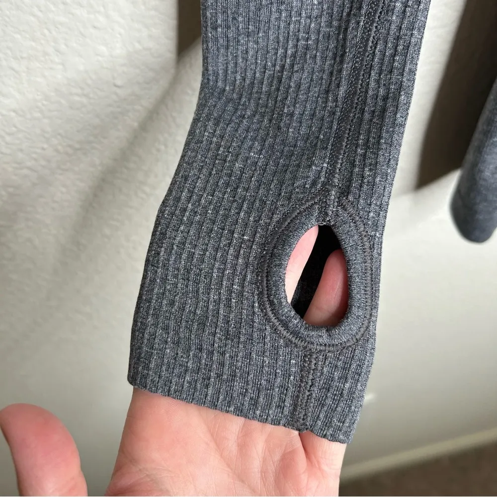 Lululemon Swiftly Tech Long Sleeve Shirt grey 4 - Image 5