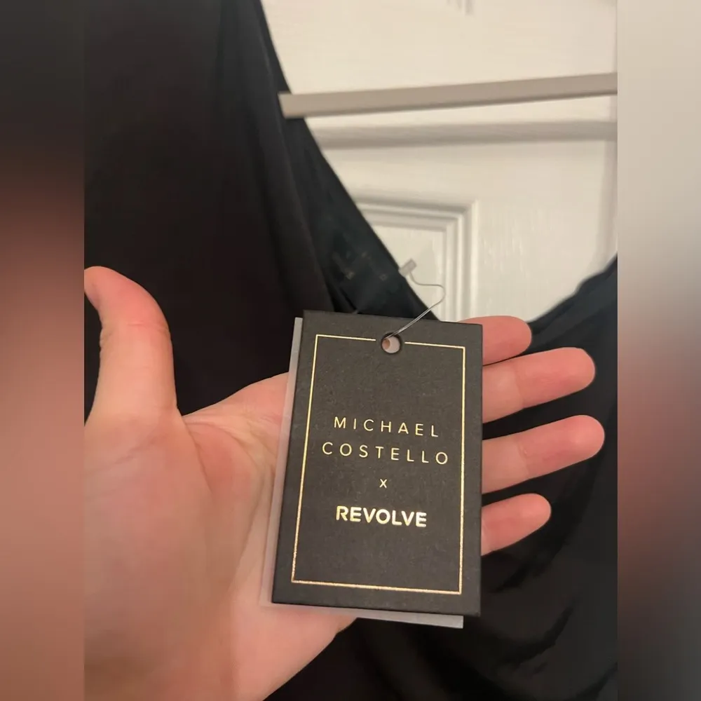 Michael Costello Gilly Maxi Dress in Black - Image 5