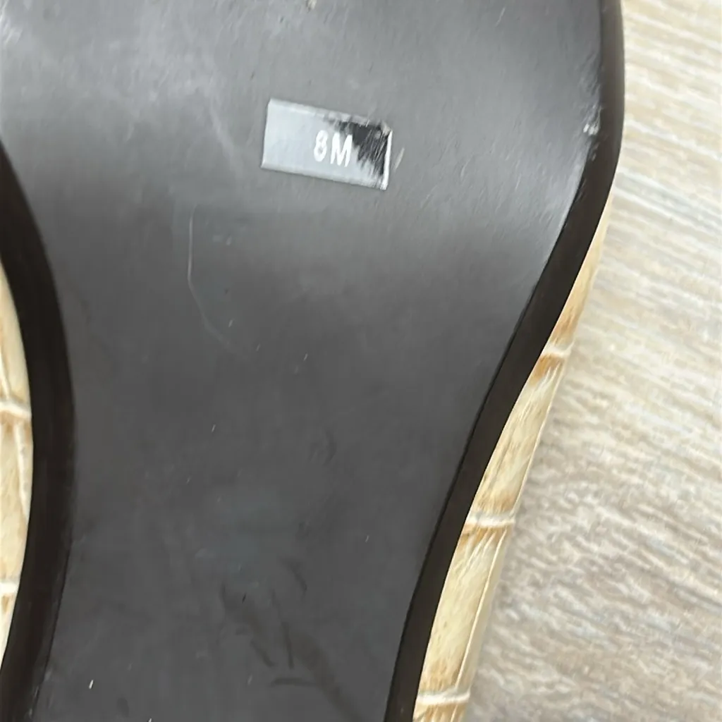 Franco Sarto Croc-Embossed Pumps  Size 8 - Image 11