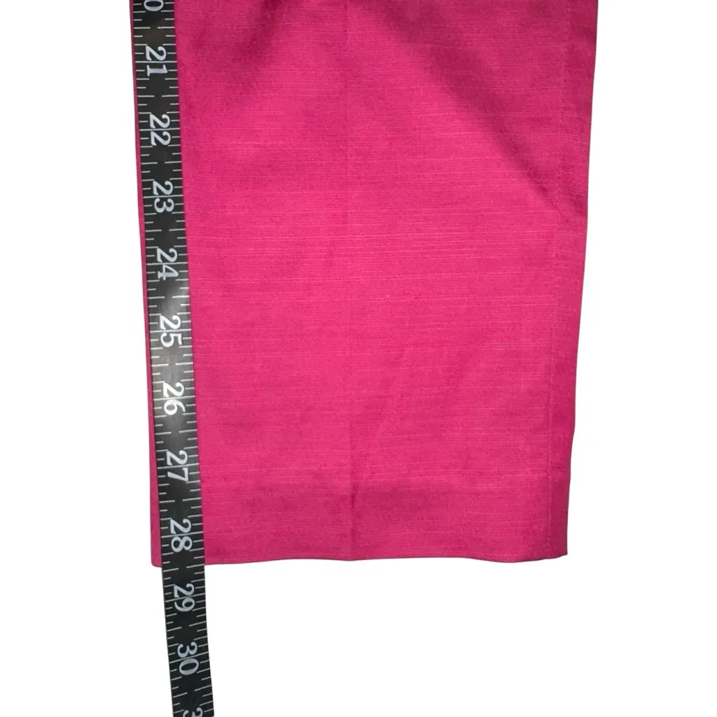 J. McLaughlin  Pink High Waisted Cropped Pants 6 - Image 8