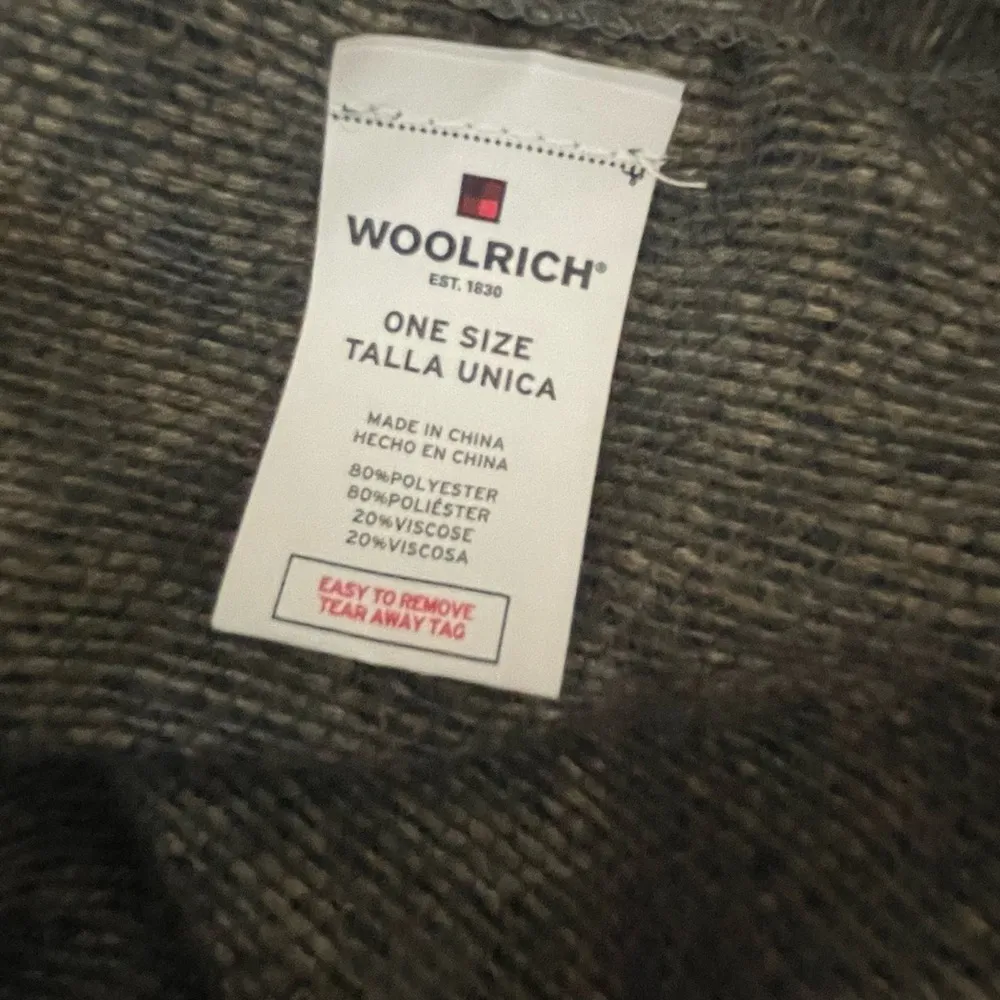 Woolrich Sweater Wrap Gray Leopard One Size EUC Cardigan - Image 2