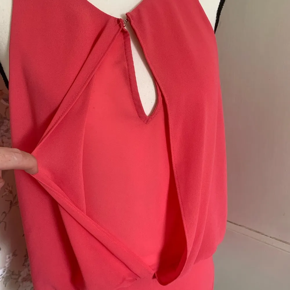 Naked Zebra | hot pink key hole layered top - Image 5