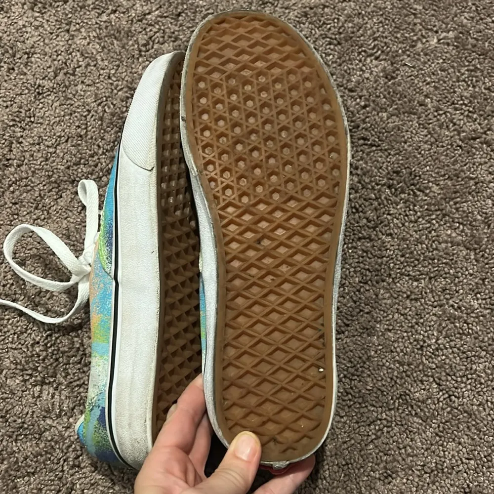 Vans Authentic Retro Mart Multi/True White Tie Dye unisex sneakers - Image 7