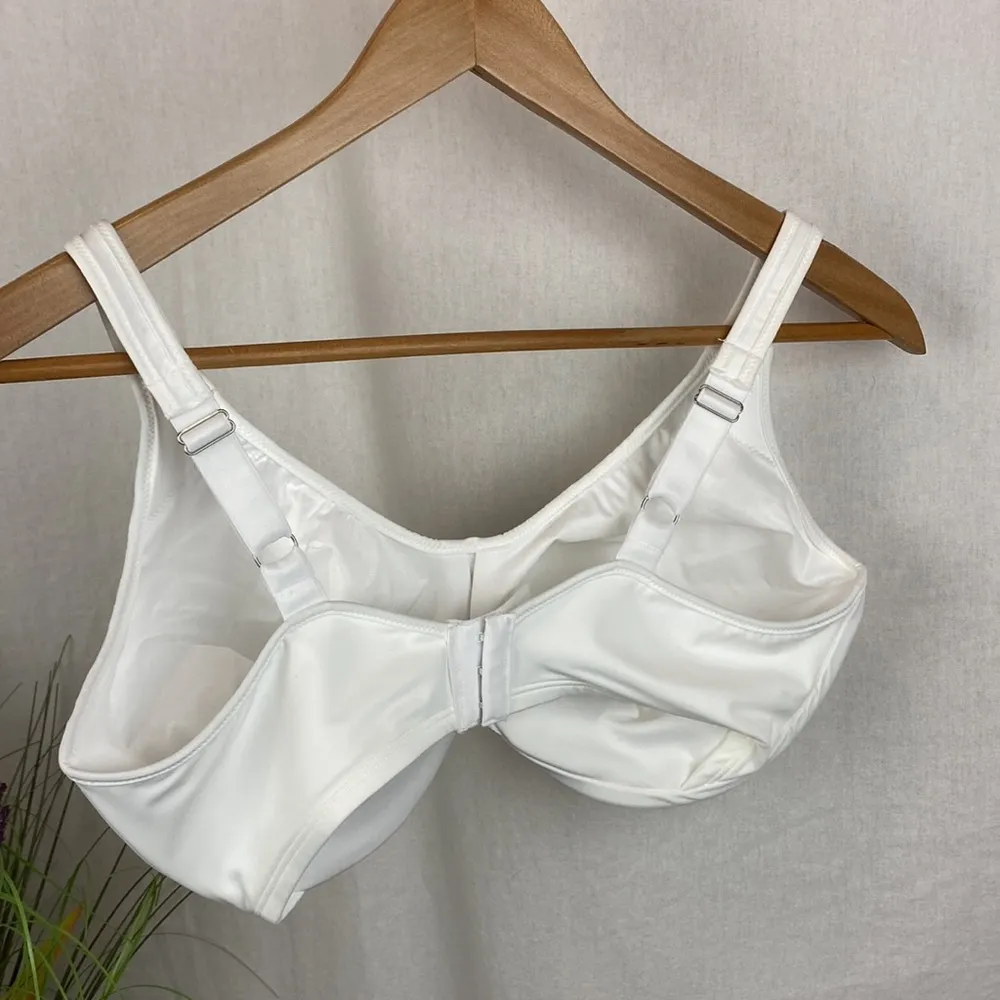 Bali White Passion For Comfort Minimizer Underwire Bra 34DDD 34F - Image 4