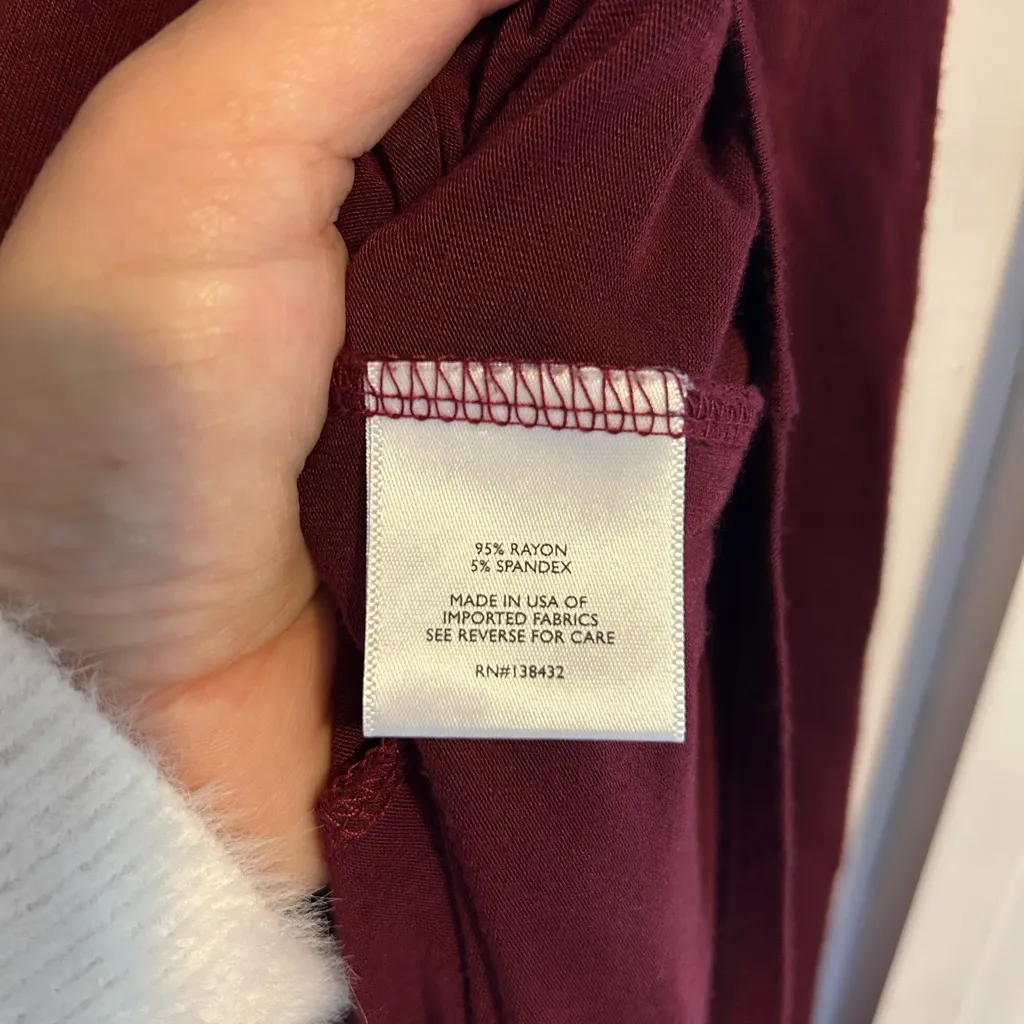 Dark red/auburn dress for Fall from ModCloth (older label). Size small. - Image 6