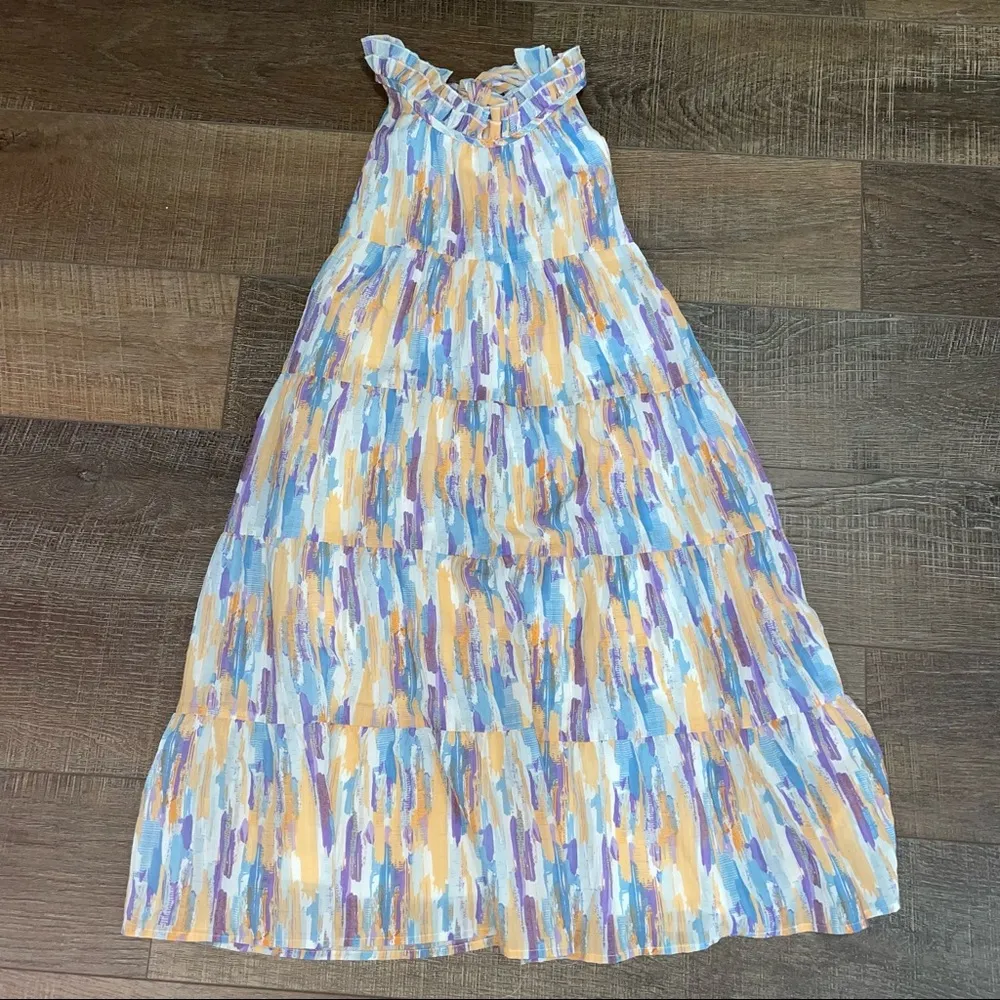 Entro Multi Colored Dress Women’s Small - Image 3