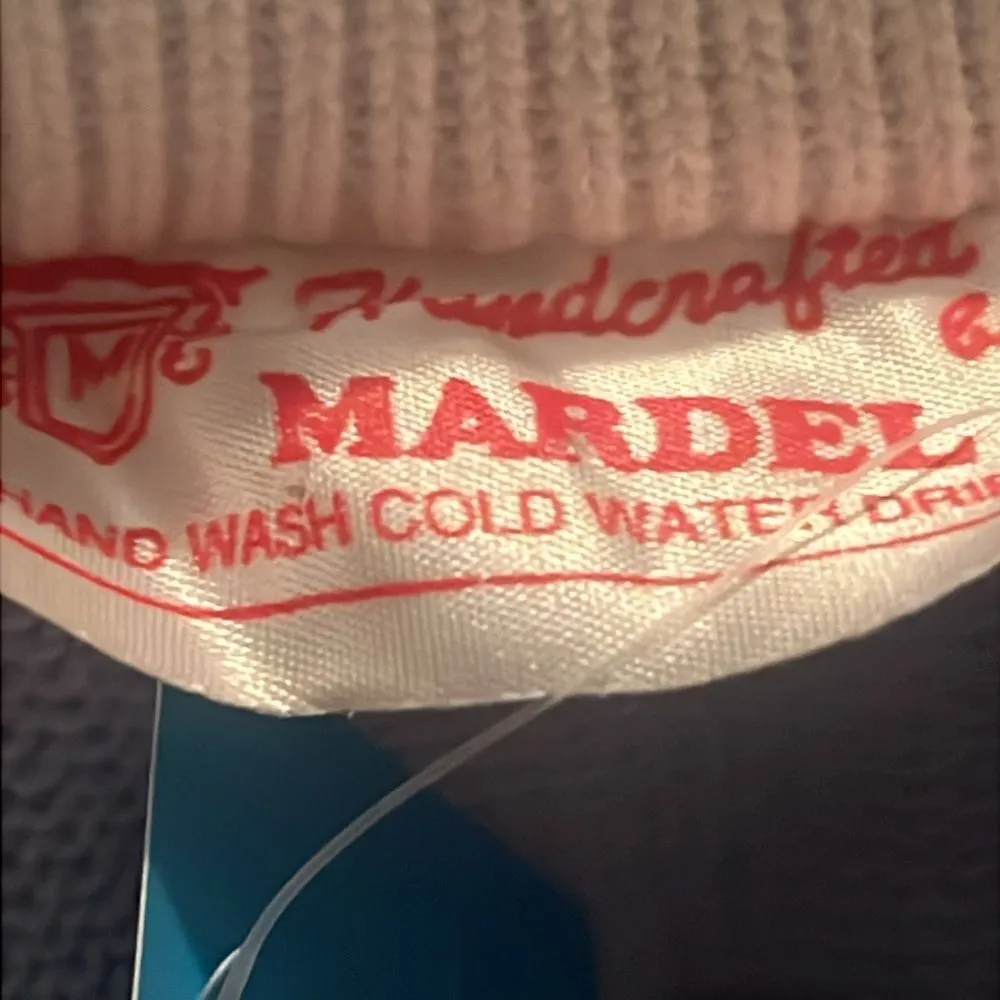 Mardel Vintage Blue and White Sweater OS Size undefined - Image 6