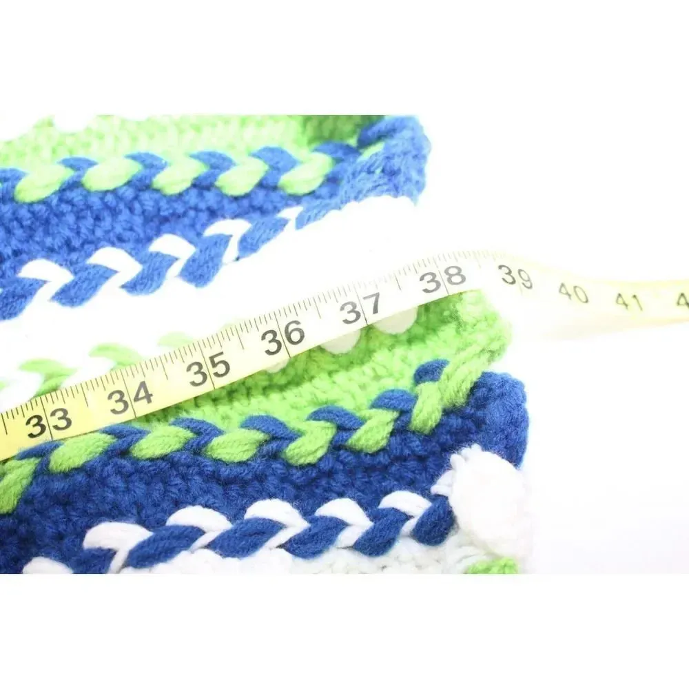 ladies hand made knit scarf - Image 3