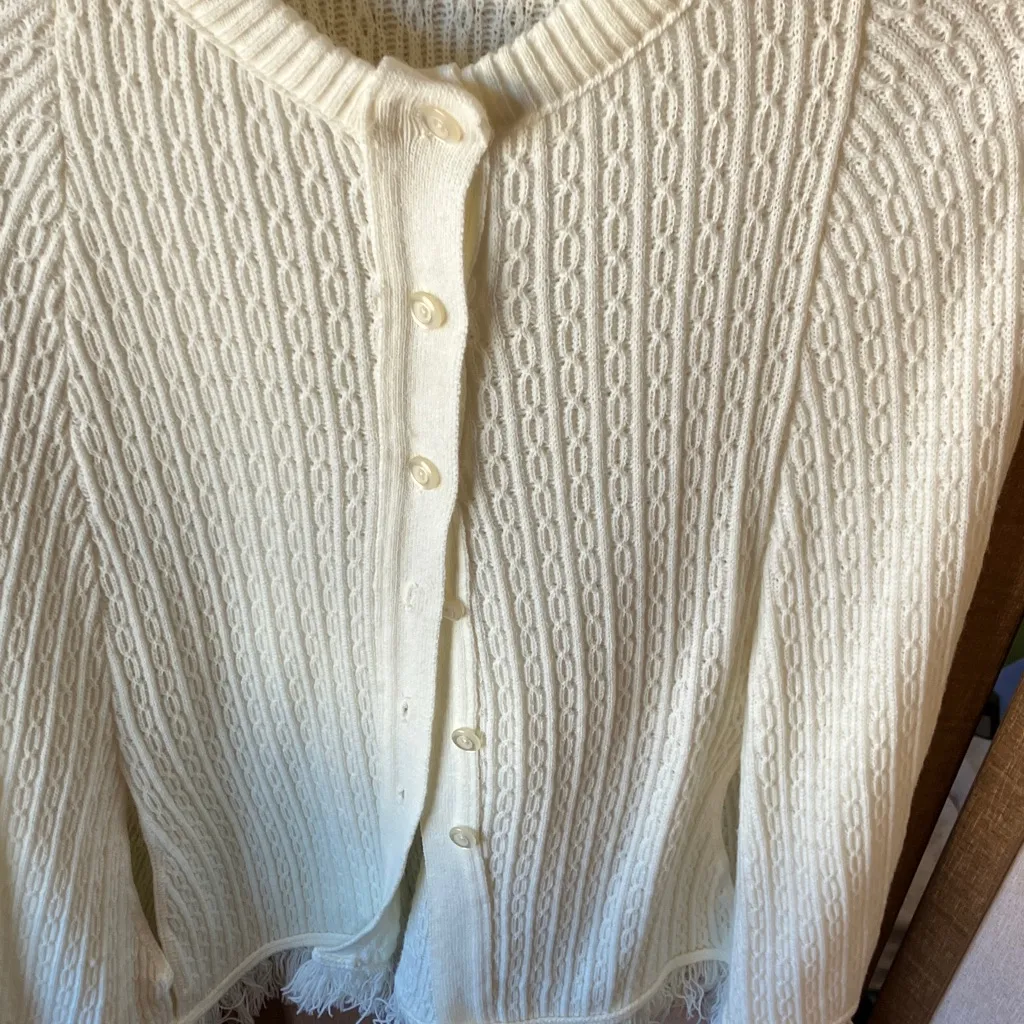 Vintage Acrylic Knit cape osfm Size undefined - Image 5