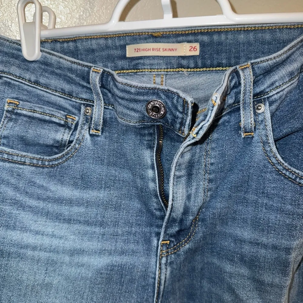 Levi’s 721 high rise skinny jeans - Image 5