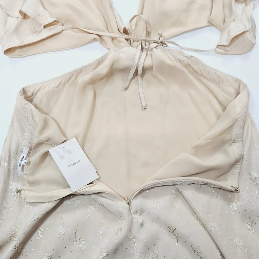 Tularosa Collette Gown in Khaki XL - Image 8