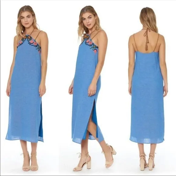 Red Carter boho dress - Image 2