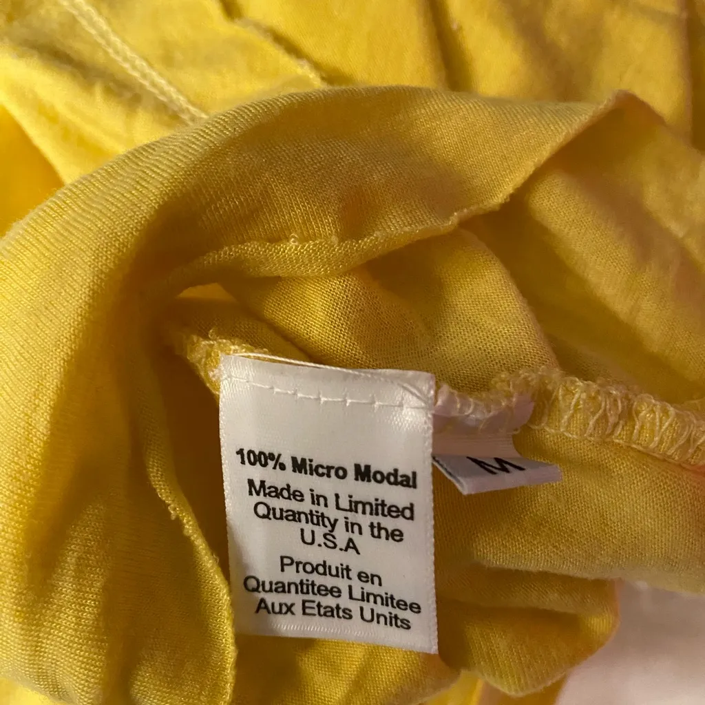 Lauren Moshi Smiley Face Yellow Limited Quantity Pocketed Tank Top Size Medium - Image 7