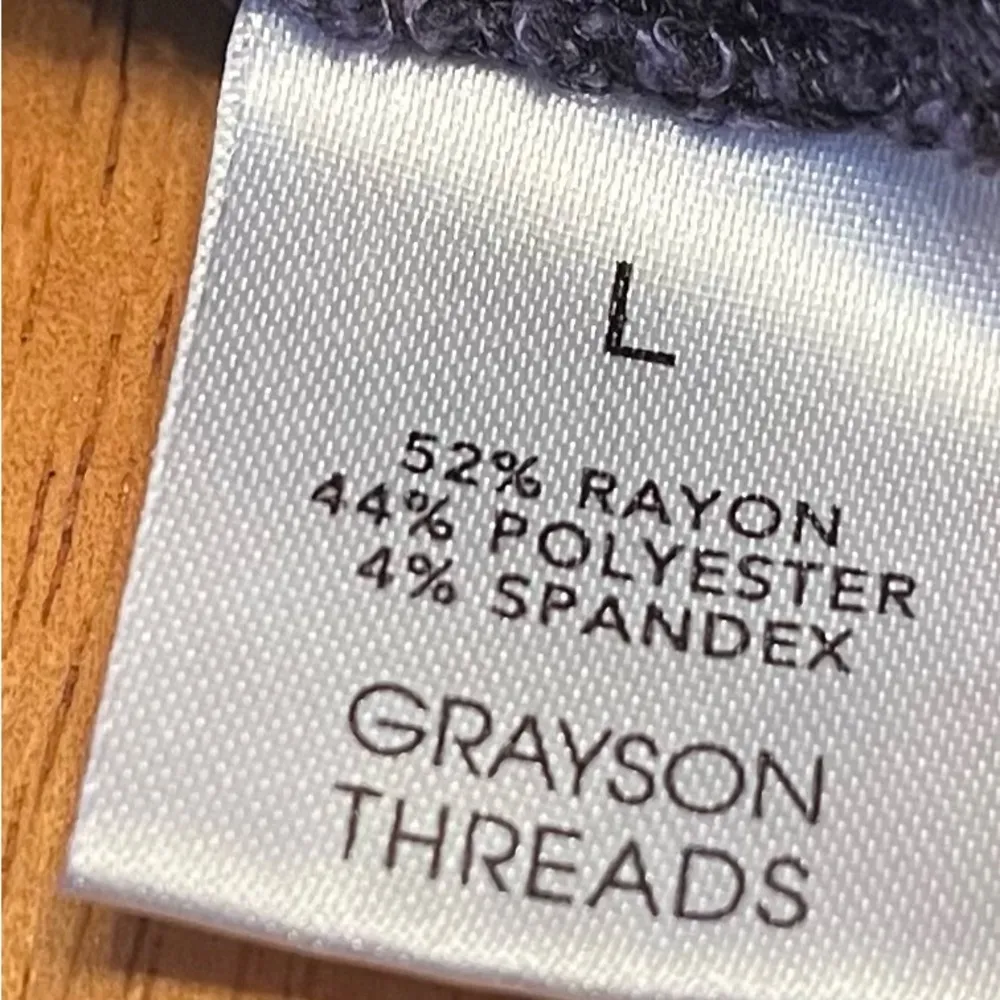 Grayson/Threads lightweight long sleeve hoodie, size Large - Image 5