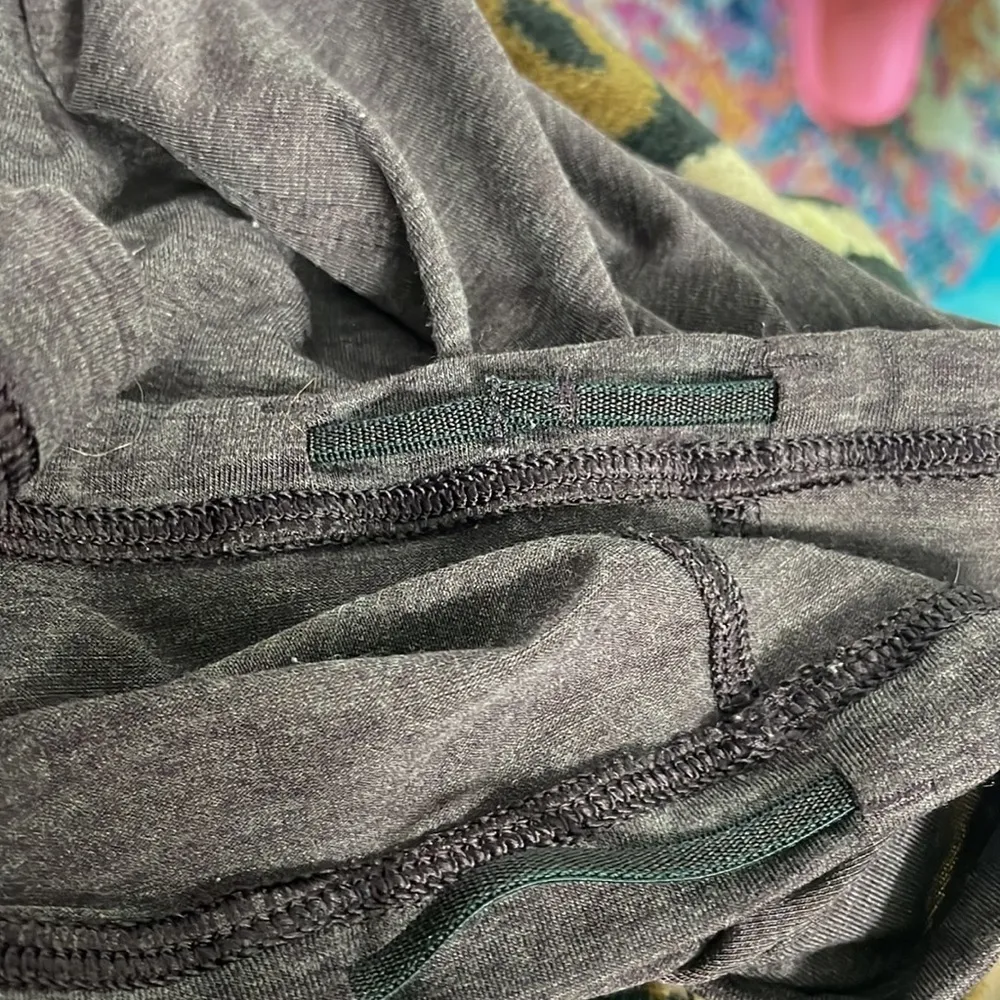 Lululemon Tied to It Deep Surplice Black Cherry Loose Tank - Image 10