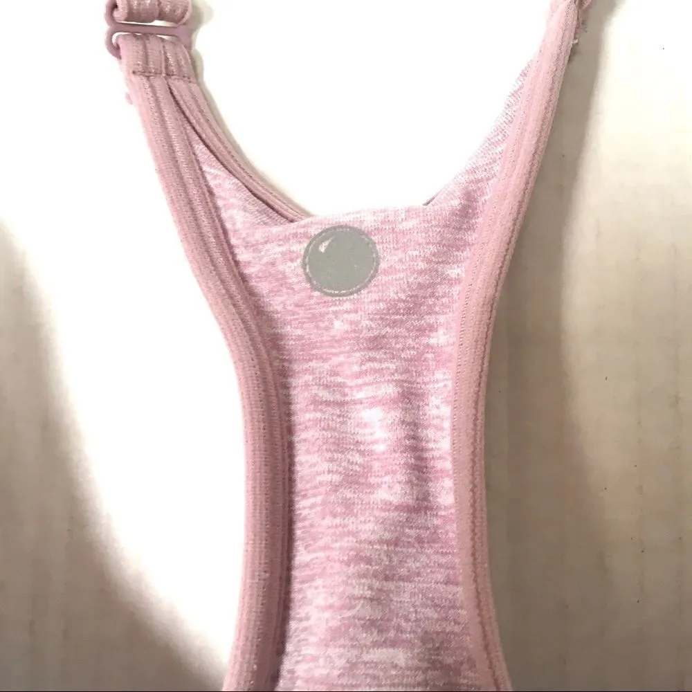 Yogalicious lavender strappy racer back bra M - Image 5