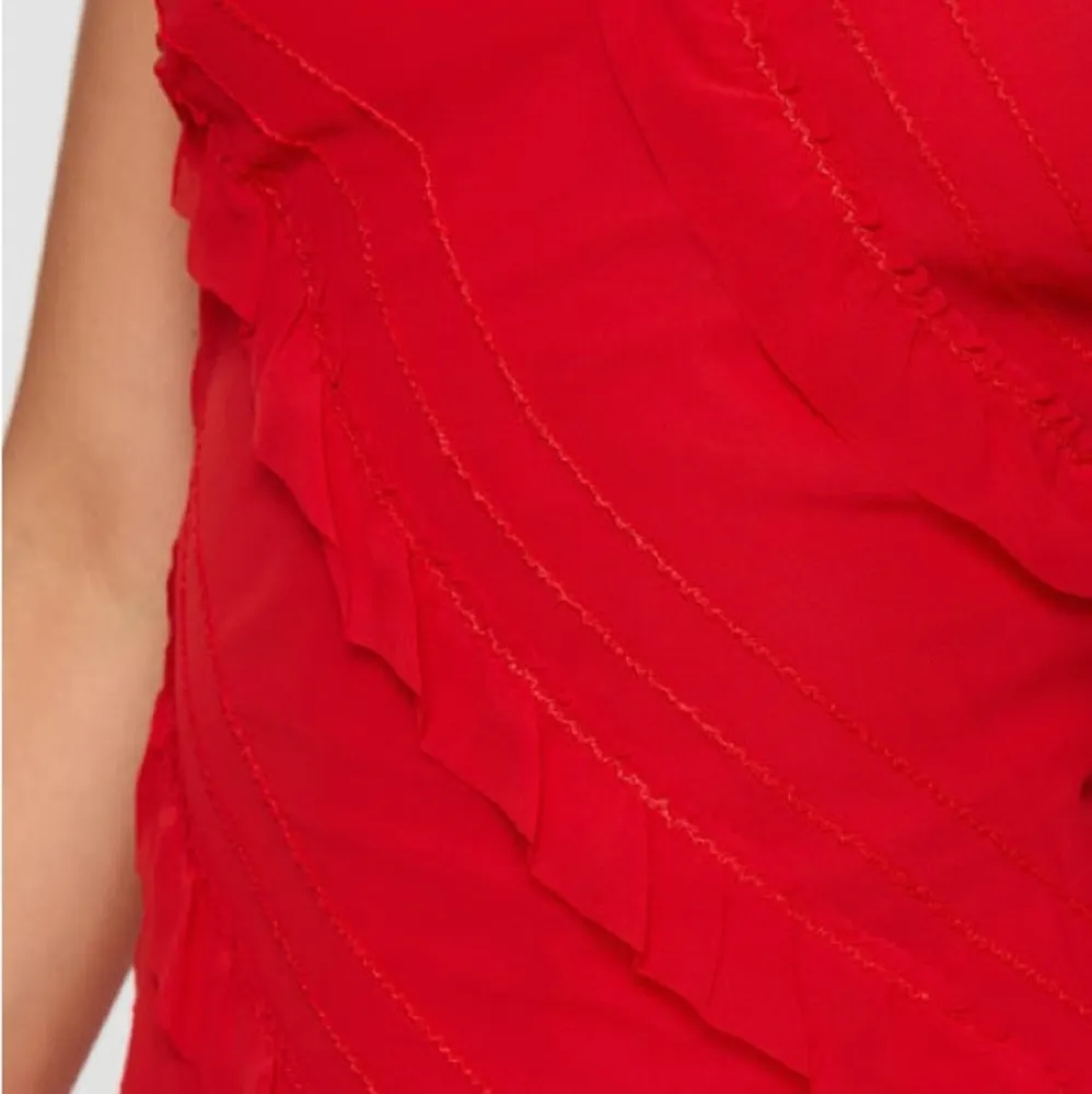 NWT PRINCESS POLLY LARS MINI DRESS - RED - Size 0 - Image 7