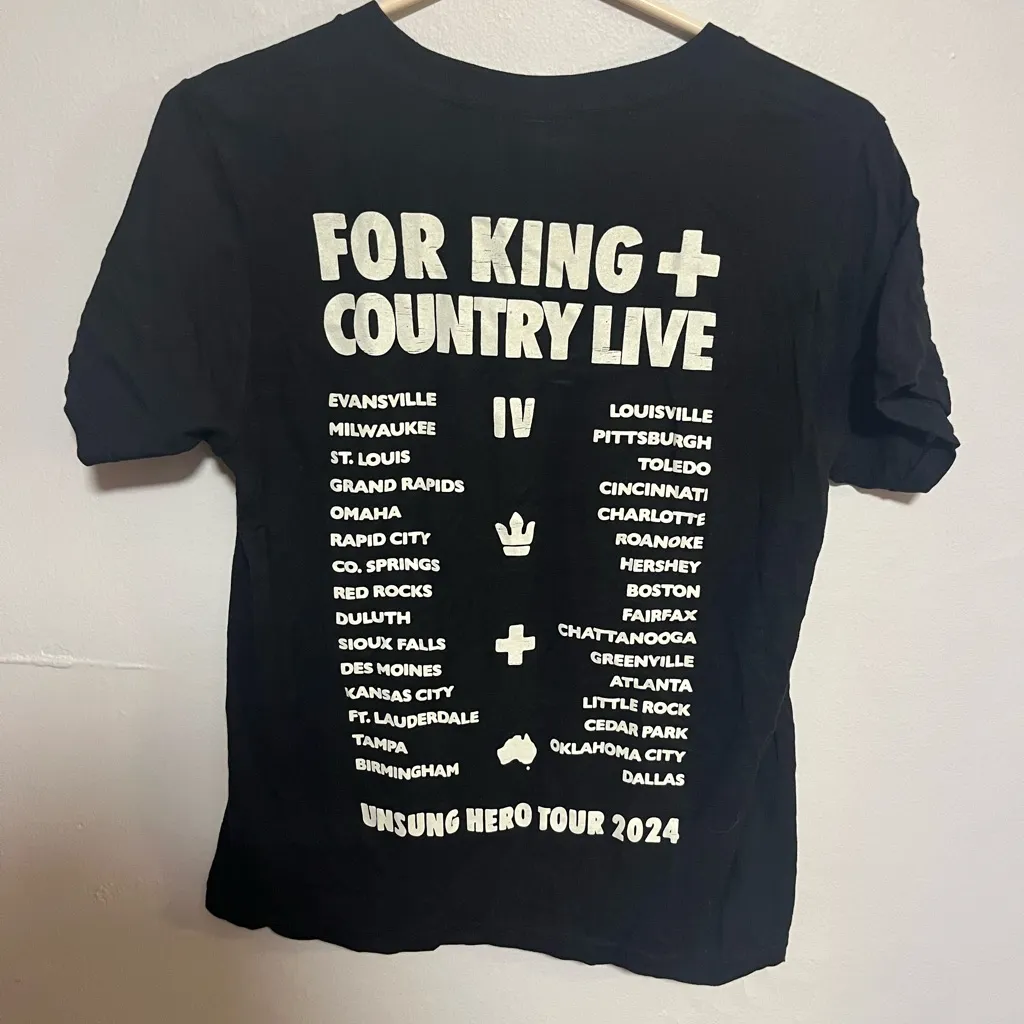 Tultex Black Short Sleeve Tee Concert Style - Image 3