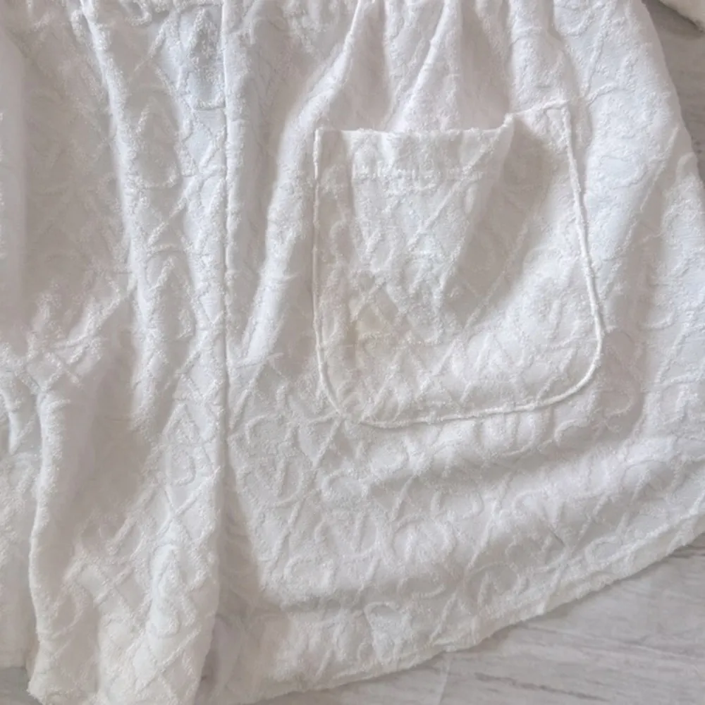 Victoria Secret On Point Coconut Terry Hoodie,Shorts & Tank Top V/S logo Set - Image 13