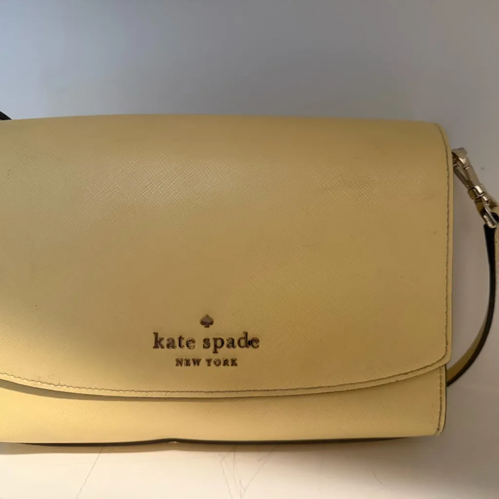 Kate Spade Yellow Crossbody Bag - Image 9