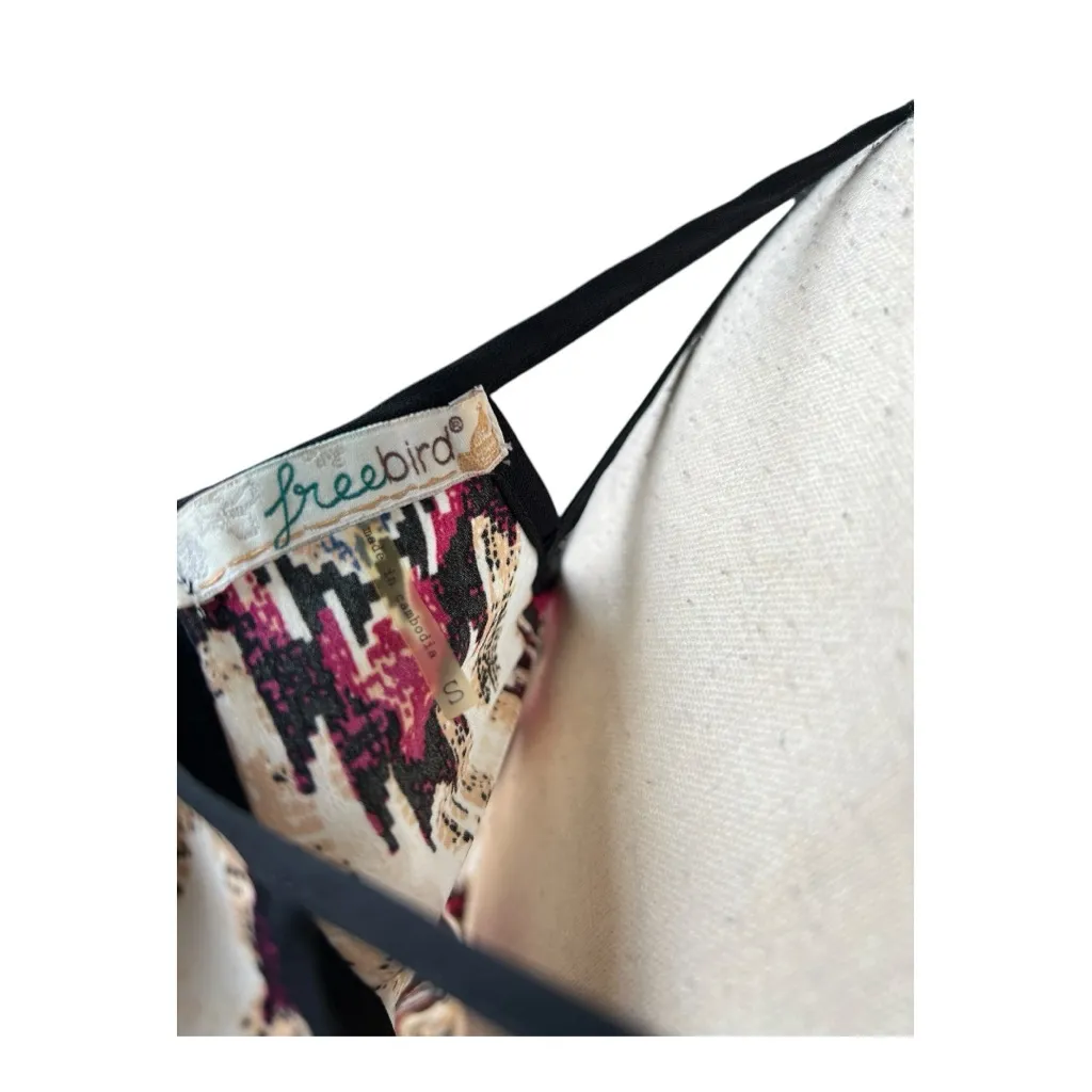 FreeBird Aztec Print Mini Dress Size S - Image 4