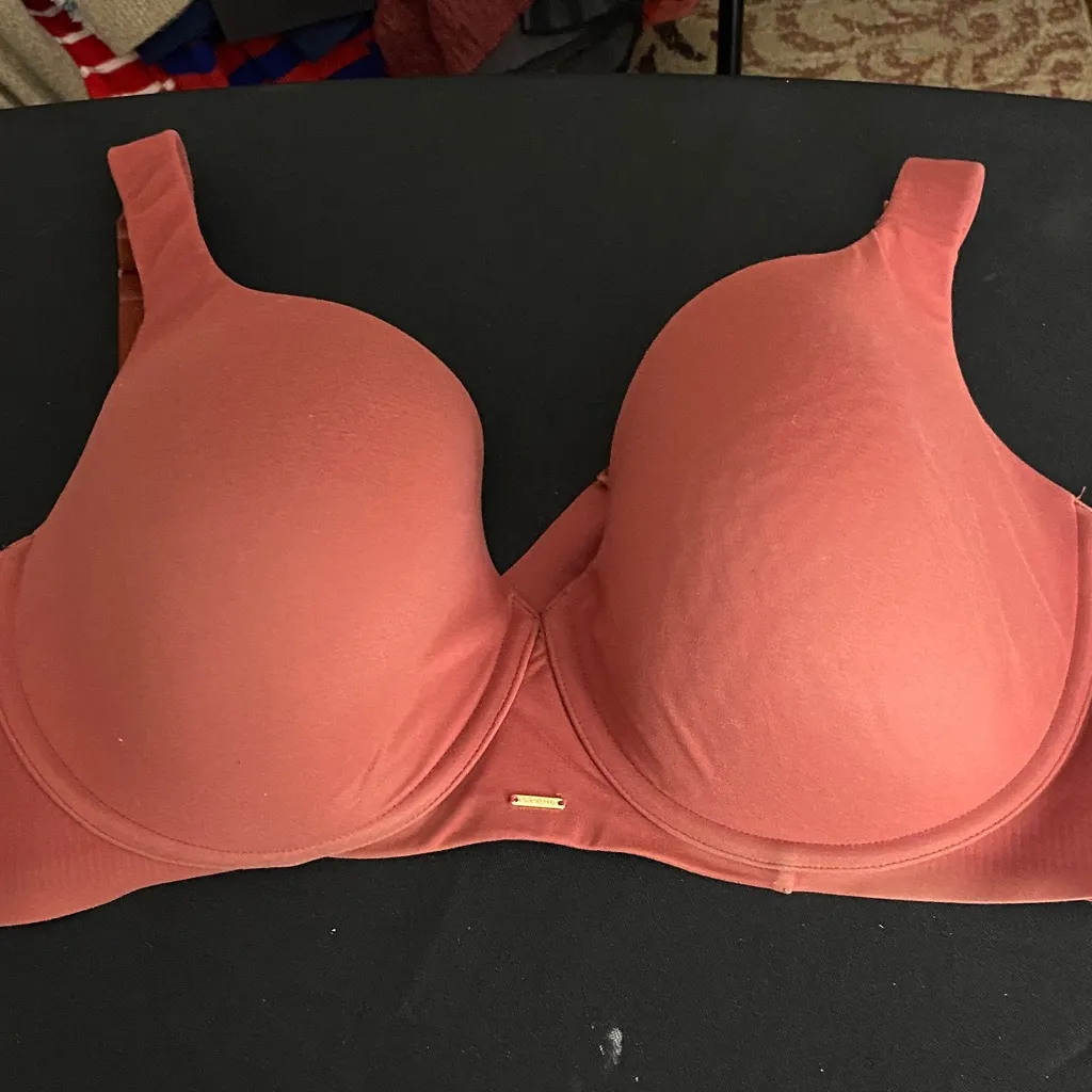 Cacique SIZE 44DD RUST COLOR UNDERWIRE PADDED Full-Coverage Bra CLEAN - Image 4