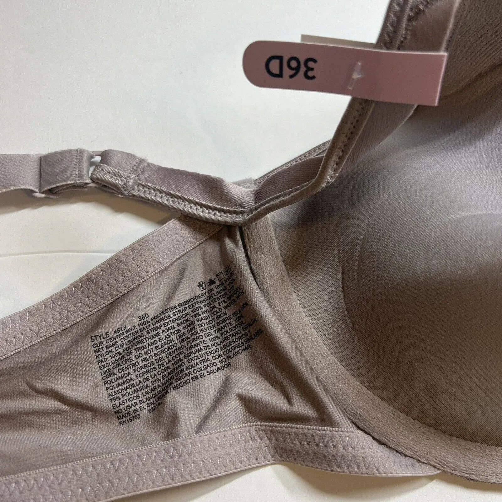 Playtex Secrets Side Smoothing Embroidered Underwire Bra 4513 42DDD New - Image 5