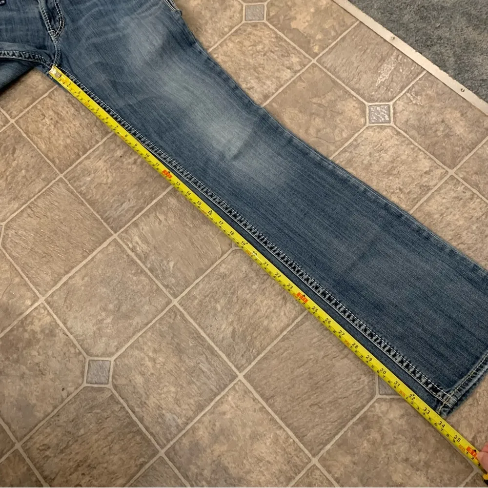 Silver Jeans Co Suki Flap 17” // Rhinestone/Bedazzled Pocket - Image 6