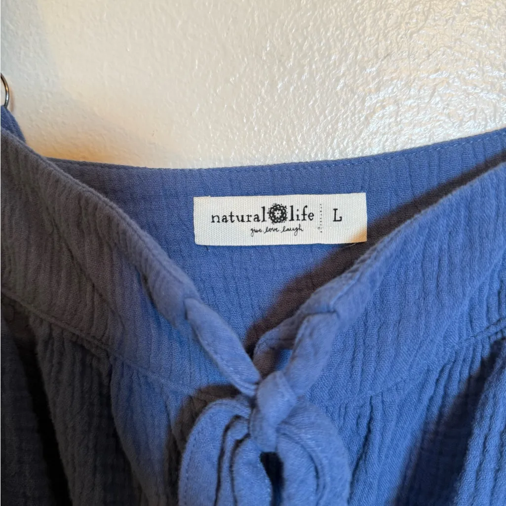 Natural Life Morgan‎ Gauze Cotton Top - Image 3