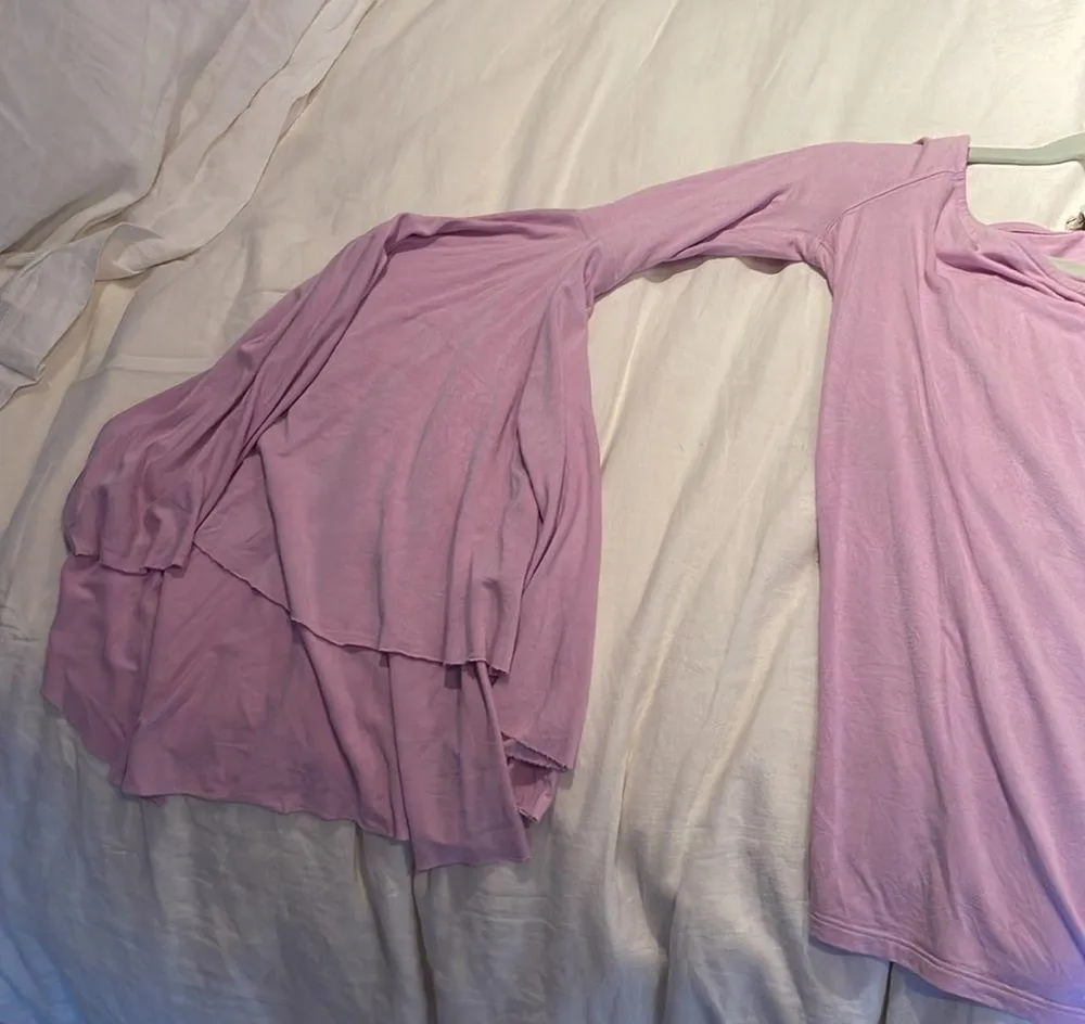 Purple Off the Shoulder top - Image 2